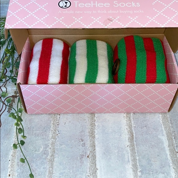 NWT TeeHee Holiday Leg Warmers Bundle-OS - Picture 1 of 4